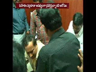 tention at telangana secretariat - Sakshi