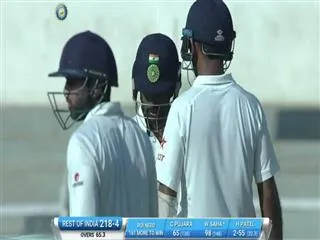 Saha unbeaten 203 gives Rest of India Irani title - Sakshi