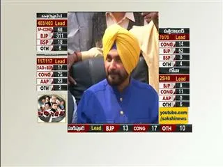 Punjab results a defeat of Akali Dal's arrogance, says Sidhu - Sakshi