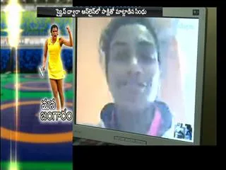 PV Sindhu Face to Face with Sakshi Via Skype - Sakshi