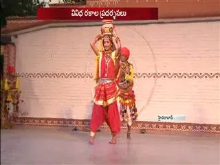 Ugadi celebrations with 12 states artists in Shilparamam - Sakshi