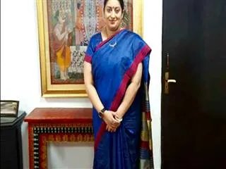 I support Indian weavers, says Smriti Irani - Sakshi