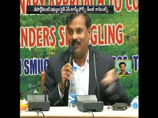 politician hand in red sandalwood smuggling - Sakshi