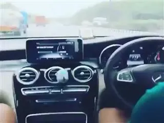 Future star Rishabh Pant flaunts new Mercedes; crosses speed limits in Delhi streets - Sakshi