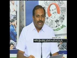 ysrcp leader srikanth reddy takes on cm chandrababu naidu - Sakshi