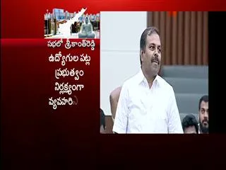 YSRCP MLA G Srikanth reddy fires on govt - Sakshi