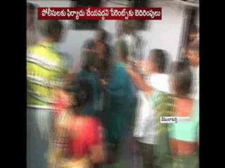 sarpanch husband misbehave on girl - Sakshi