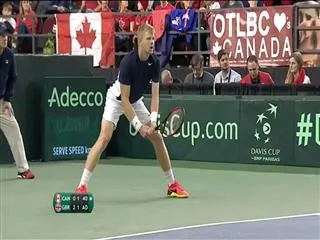 Denis Shapovalov Disqualified From Davis Cup Match For Hitting Umpire In Face With Ball - Sakshi