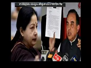 president rule implement on tamilnadu, demands subramanya swamy - Sakshi
