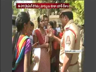 constables protest at dgp office over recruitments - Sakshi