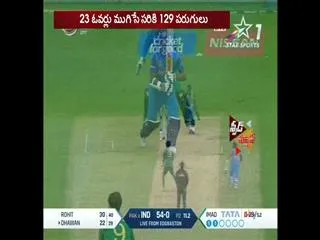 rohit sharma and dhawan got half centuries - Sakshi