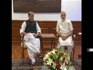Rajnath Singh's visit to the US cancelled in view of the unrest in Kashmir - Sakshi