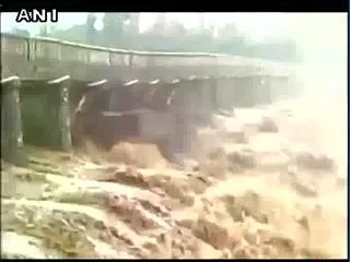 bridge in himachal pradesh collapsed after heavy  rains - Sakshi