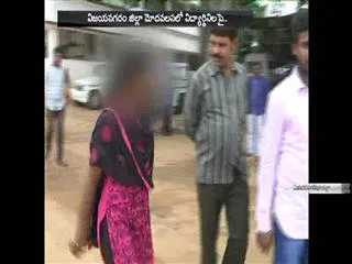 School Director sexual harassment on student in vizianagaram - Sakshi