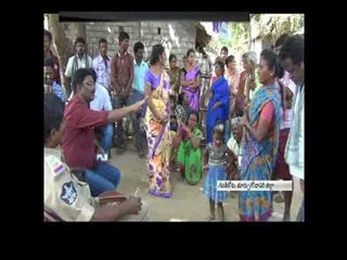 tention at village gandi kota - Sakshi