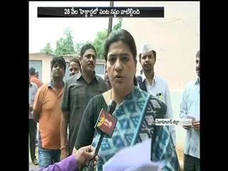 nizamabad collector yogitha rana talks about rains - Sakshi
