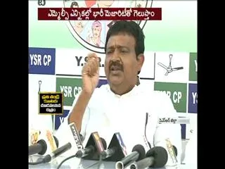 YSRCP to win local body mlc elections, says MLAs - Sakshi