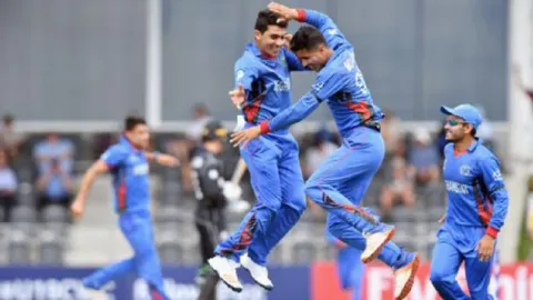 U-19 Cricket World Cup: Spinners storm Afghanistan into semi-finals - Sakshi