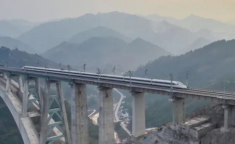 China Starts Bullet Train Services to South West China Cities - Sakshi