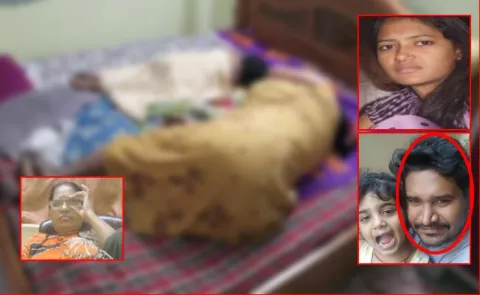  3 members of family murdered in chandanagar - Sakshi