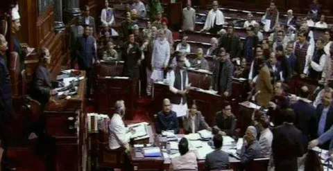 Triple talaq debate in Rajya Sabha - Sakshi