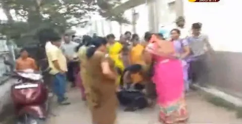 Tensions in janmabhoomi program in the West Godavari - Sakshi