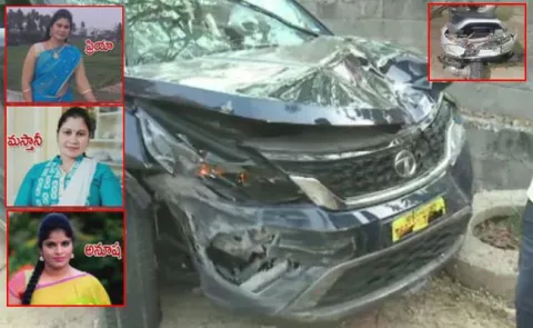 Road accident in Jubilee Hills - Sakshi
