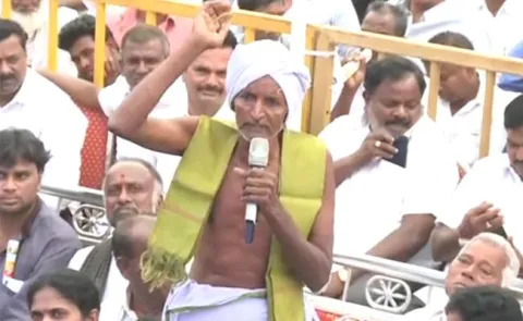 praja sankalpa yatra : Venkatachalam tells how Chandrababu cheats formers - Sakshi