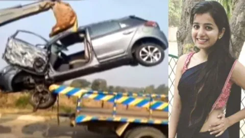 HCU student Ananya killed in an accident on ORR - Sakshi