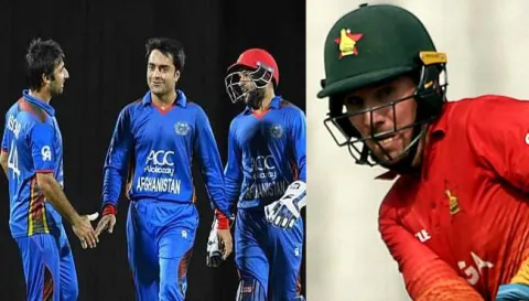 With Taylor ton Zimbabwe beats Afghanistan in second odi - Sakshi