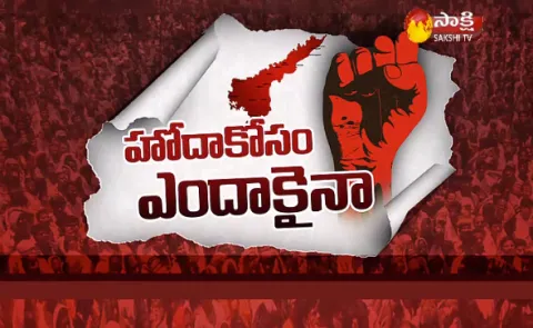 Special Discussion on Special Status for AP - Sakshi