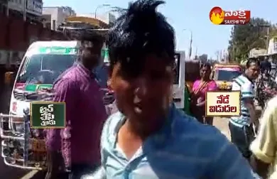 Kavali auto driver suicide attempt - Sakshi