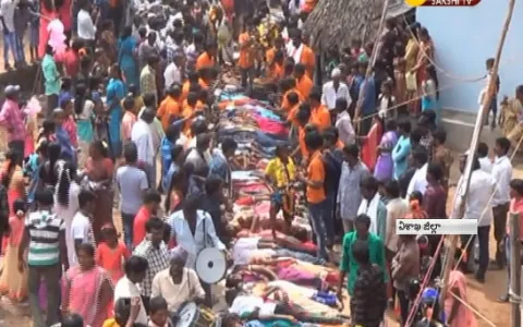 Strange Ritual in vizag  - Sakshi