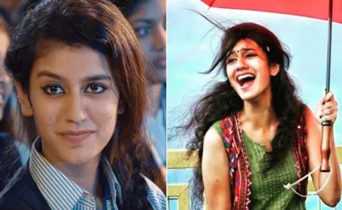 Supreme Court stayed all the cases pending against Priya Varrier - Sakshi
