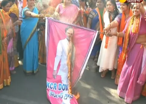 BJP Leader K Laxman Fires on TRS Party - Sakshi