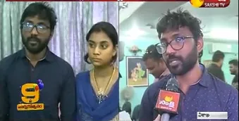 Couple seeks police protection for life after inter-caste marriage - Sakshi