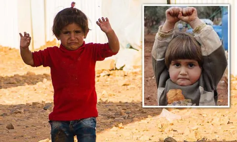 Children struggle to survive in Eastern Ghouta  - Sakshi