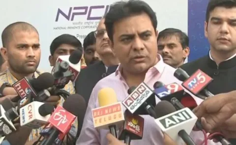 KTR Speaks About Third Front And Criticises BJP And Congress - Sakshi