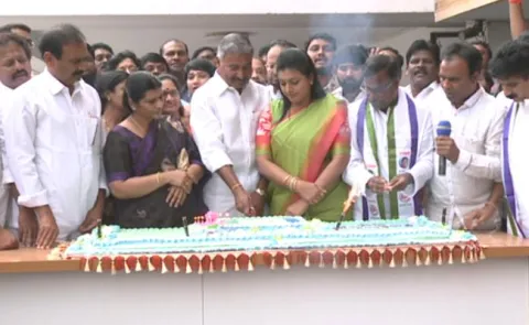 YSR Congress Party Foundation Day Celebrations - Sakshi