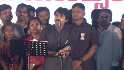 Pawan Kalyan Speech At Jana Sena Formation Day Public Meeting In Guntur - Sakshi