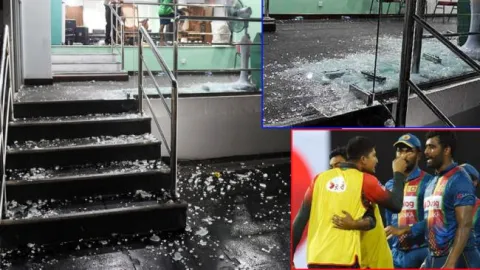 Bangladesh Dressing Room Broken After Match With Sri Lanka - Sakshi
