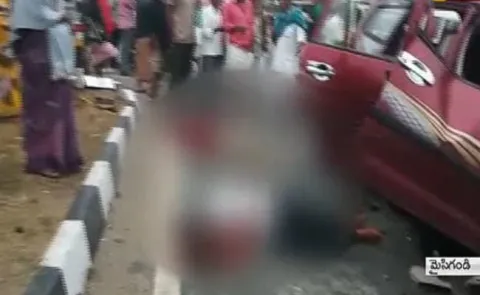 road Accident in rangareddy - Sakshi