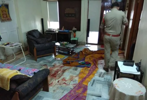 Elderly Couple Brutally Murdered In Gudiwada - Sakshi