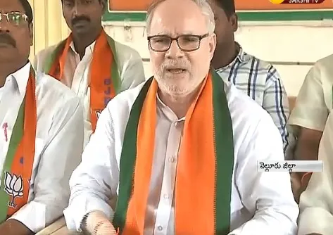 BJP Leader Anjaneyareddy Slams AP CM Chandrababu - Sakshi