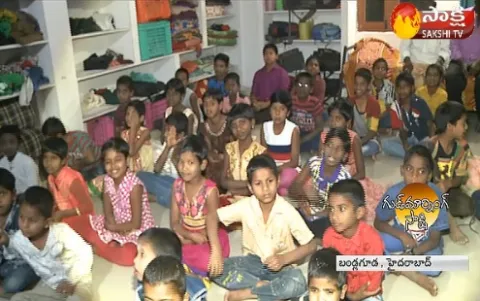 Dance Master  Jackie Vist Aadarana Children Orphanage - Sakshi