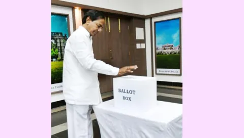 Rajya sabha polls In Telangana Completed - Sakshi