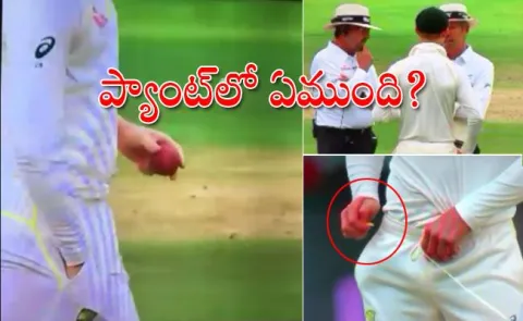 Cameron Bancroft Hides Mysterious Object In His Pants - Sakshi