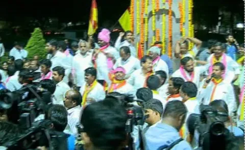 TRS Wins All Three Rajya Sabha Seats In Telangana - Sakshi