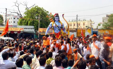 Sri Rama Navami Shoba Yatra 2018 At Hyderabad - Sakshi