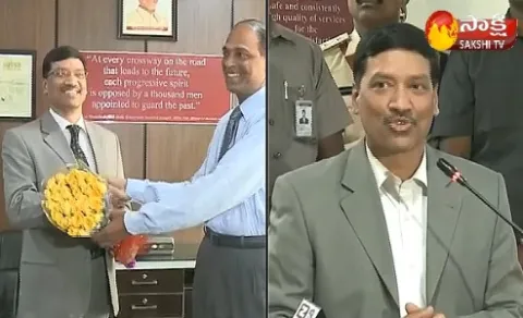 Surendra Babu Take Charge As APSRTC MD - Sakshi